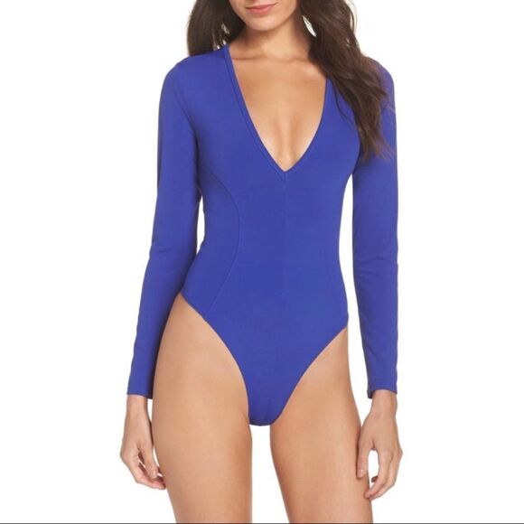 Free People Intimately FP Thong Bodysuit Size Large - Picture 1 of 12